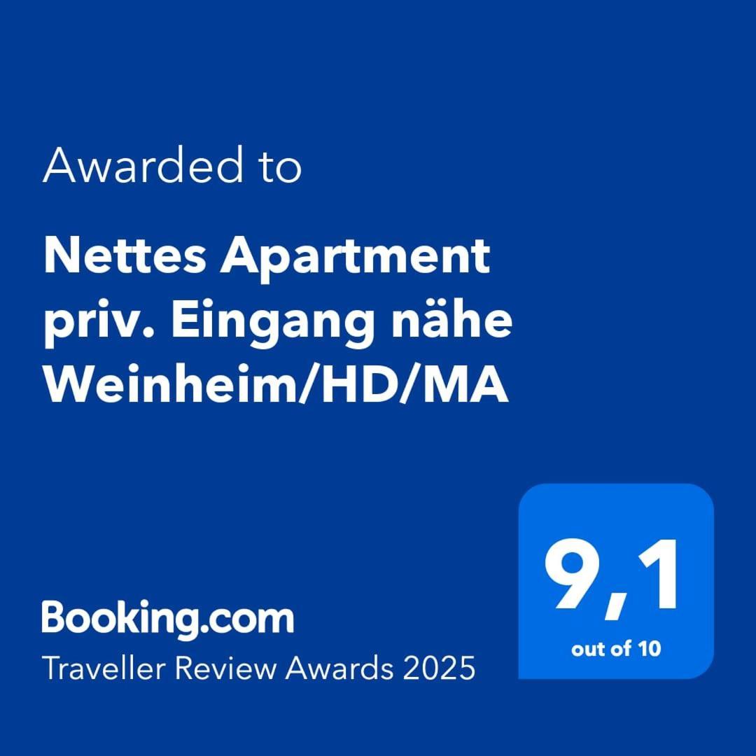 Nettes Apartment Forest Hill Birkenau Heidelberg Mannheim Weinheim Экстерьер фото